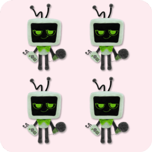 Dandys World Vee Plush 4PCS